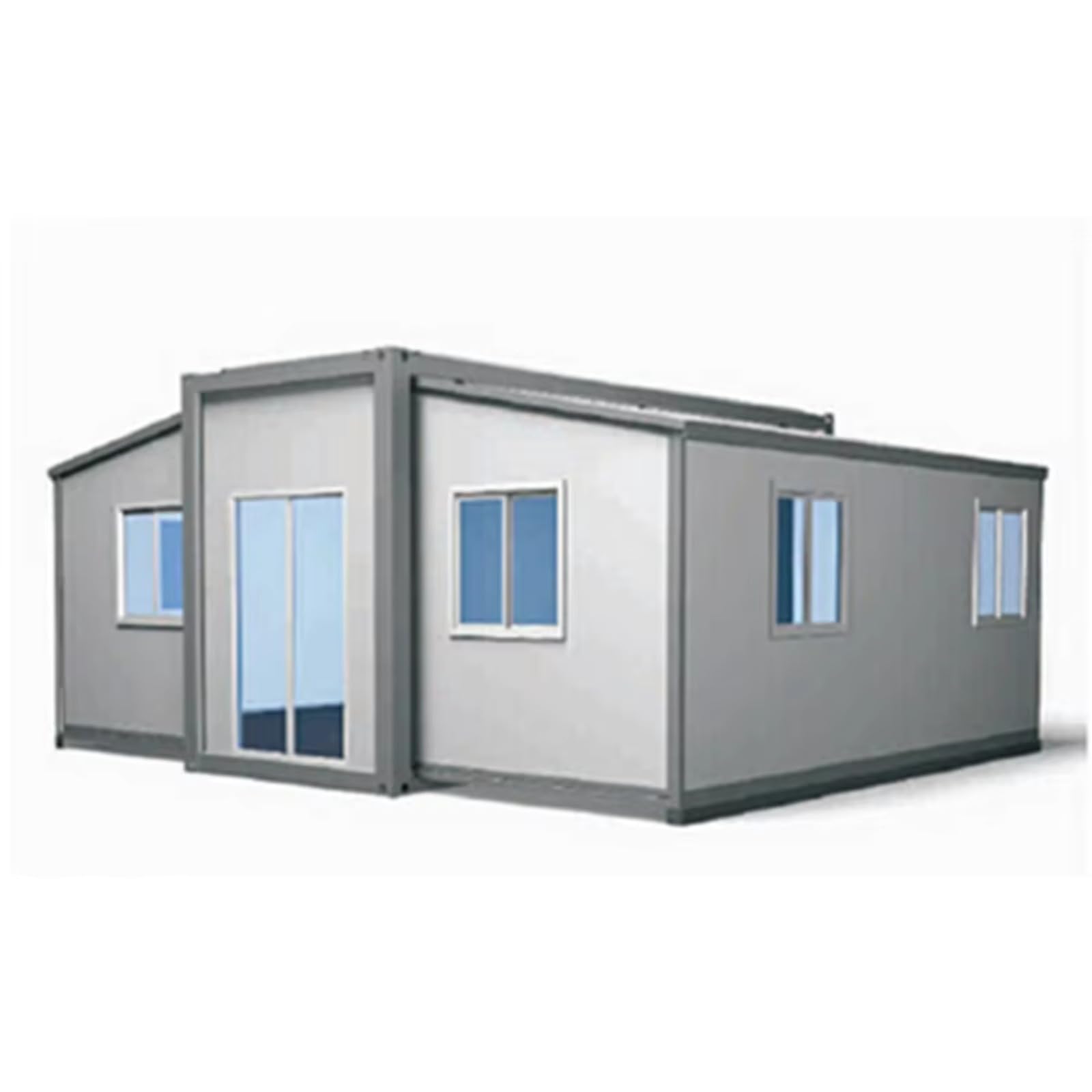 pre fabricated Steel Frame Expandable Expanding fold Out Folding Foldable Container Home House for Sale 40ft Supplier Builder