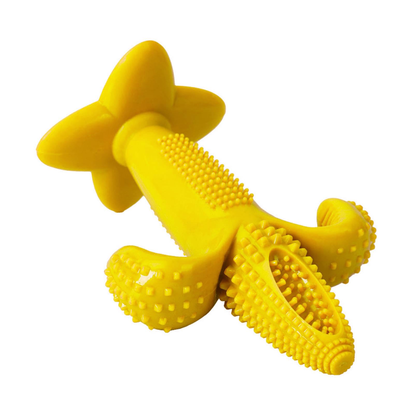 AYNEFY Dog Supplies Dog Toys On The Cob Dog Toy Corn Shaped Chewable Dog Toy Dog Toy Shaped Like Corn Corn Dog Dental Chew Toy Corn Cob Textured Dog Toy Corn Shaped Dog Chew Toy Corn