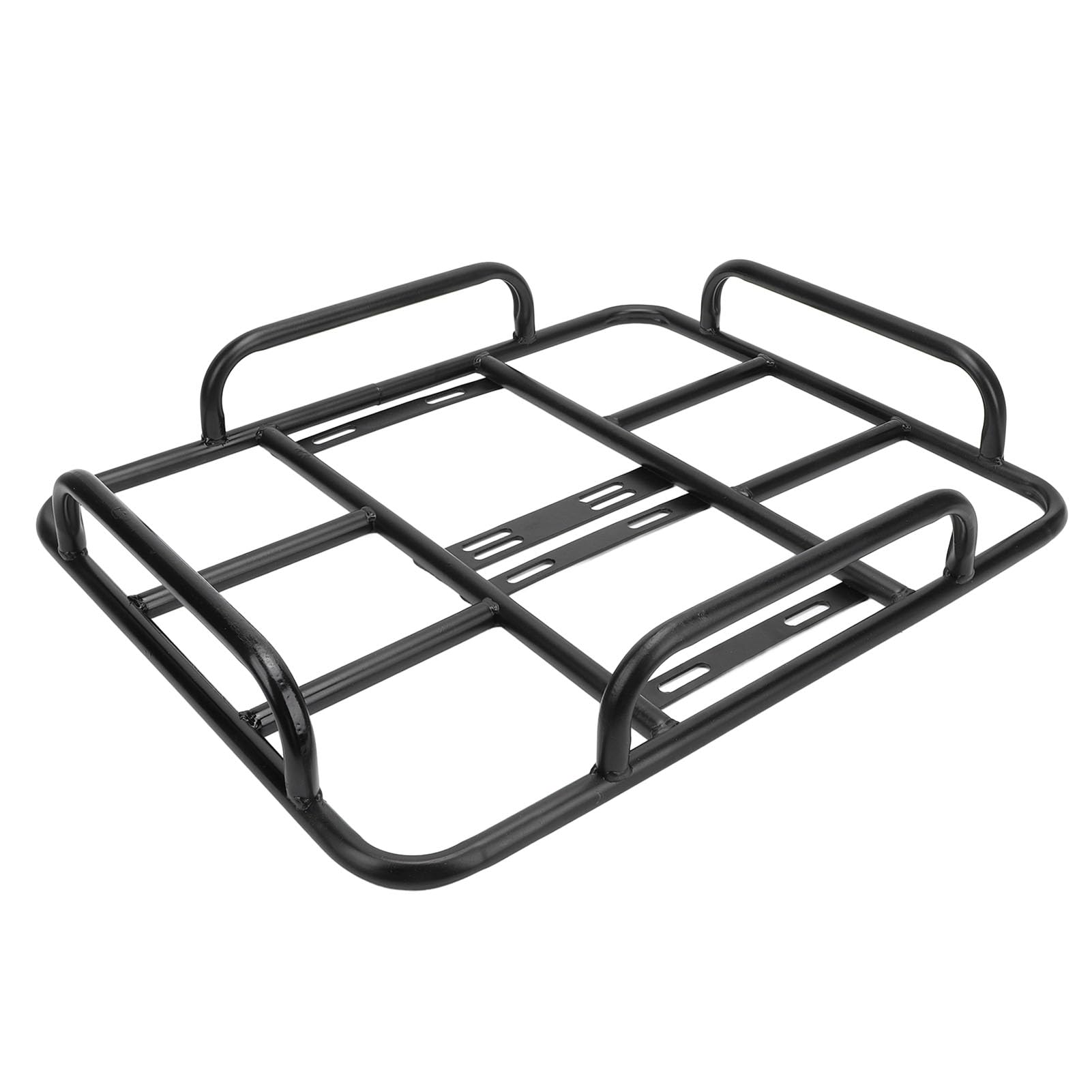 Food Delivery Box Rack Rear Grille, Iron ElectricBicycle Delivery Food Box Rack, Universal Delivery Food Box Bracket Rear Grille for Motorcycle