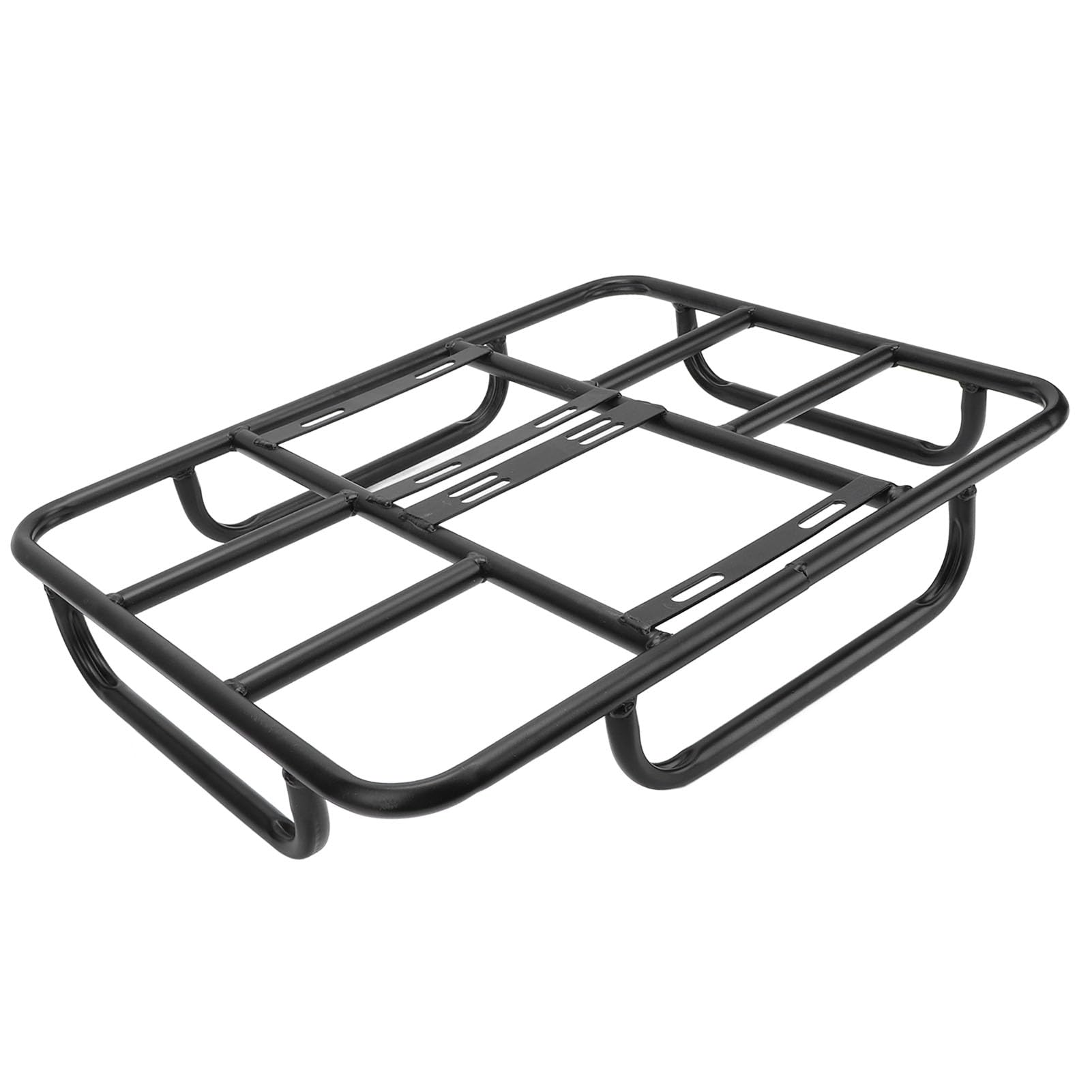 Food Delivery Box Rack Rear Grille, Iron ElectricBicycle Delivery Food Box Rack, Universal Delivery Food Box Bracket Rear Grille for Motorcycle