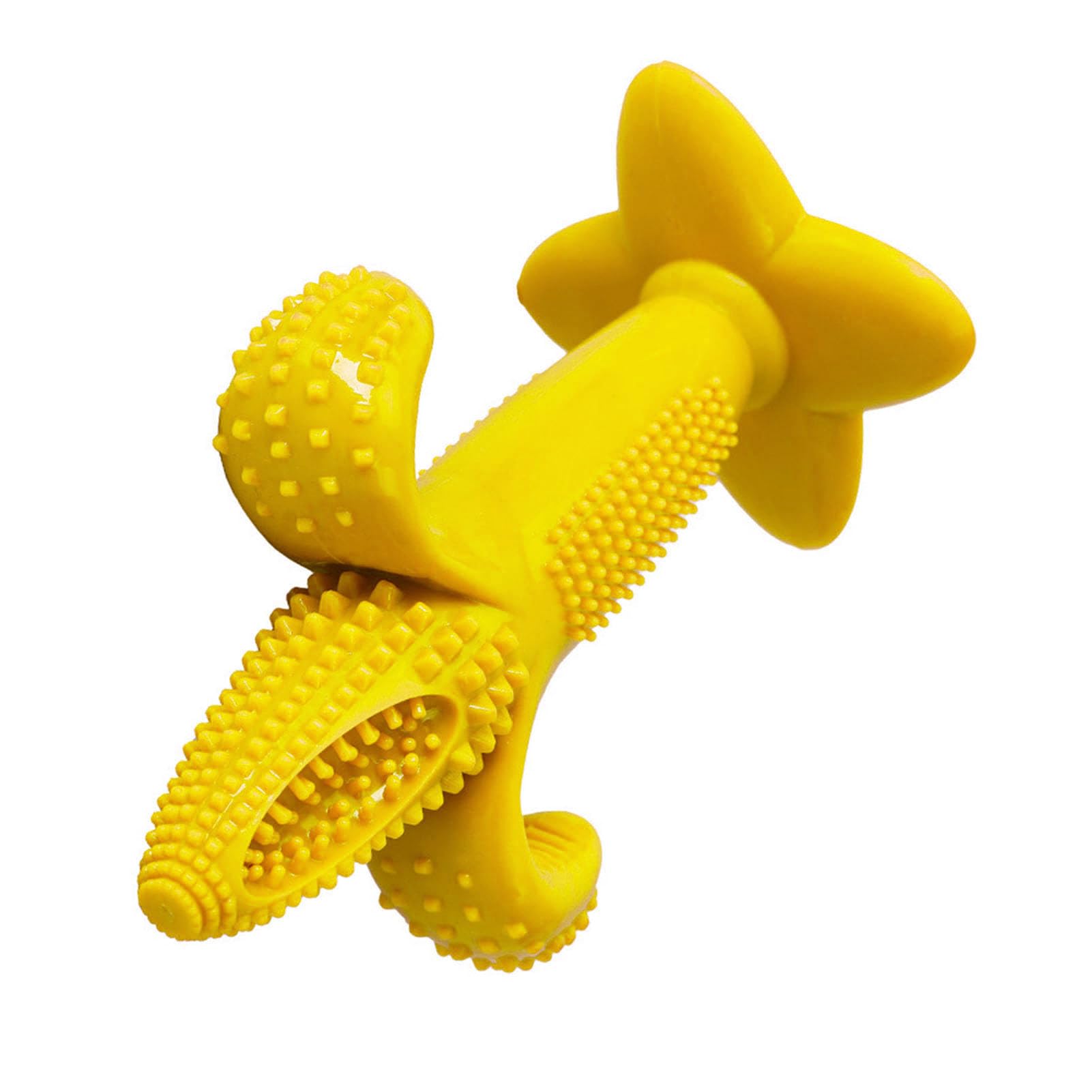 AYNEFY Dog Supplies Dog Toys On The Cob Dog Toy Corn Shaped Chewable Dog Toy Dog Toy Shaped Like Corn Corn Dog Dental Chew Toy Corn Cob Textured Dog Toy Corn Shaped Dog Chew Toy Corn