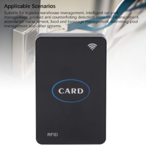 UHF Reader, USB Desktop Contactless Card Reader Writer 902MHz to 928MHz UHF Identification Card Reader Electronic Tag Access Control System