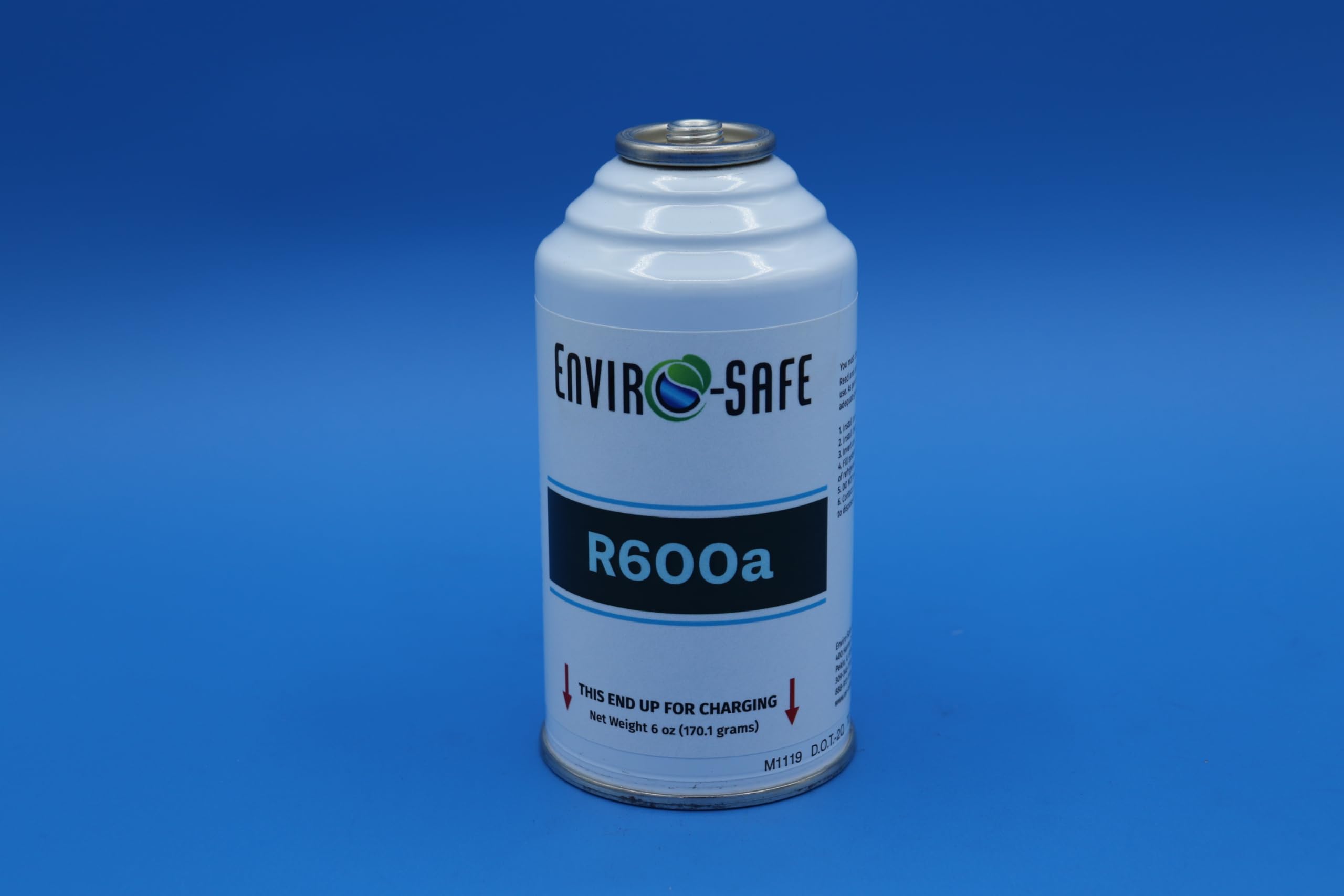 R600a Refrigerant - Case of 1, 6oz Cans - R600a for HVAC for Use