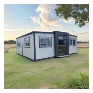 Portable Modern Mobile Expandable Container House Insulated 20ft 40ft Waterproof Prefab Mobile Home 2 3 4 Bedroom Flat Villa