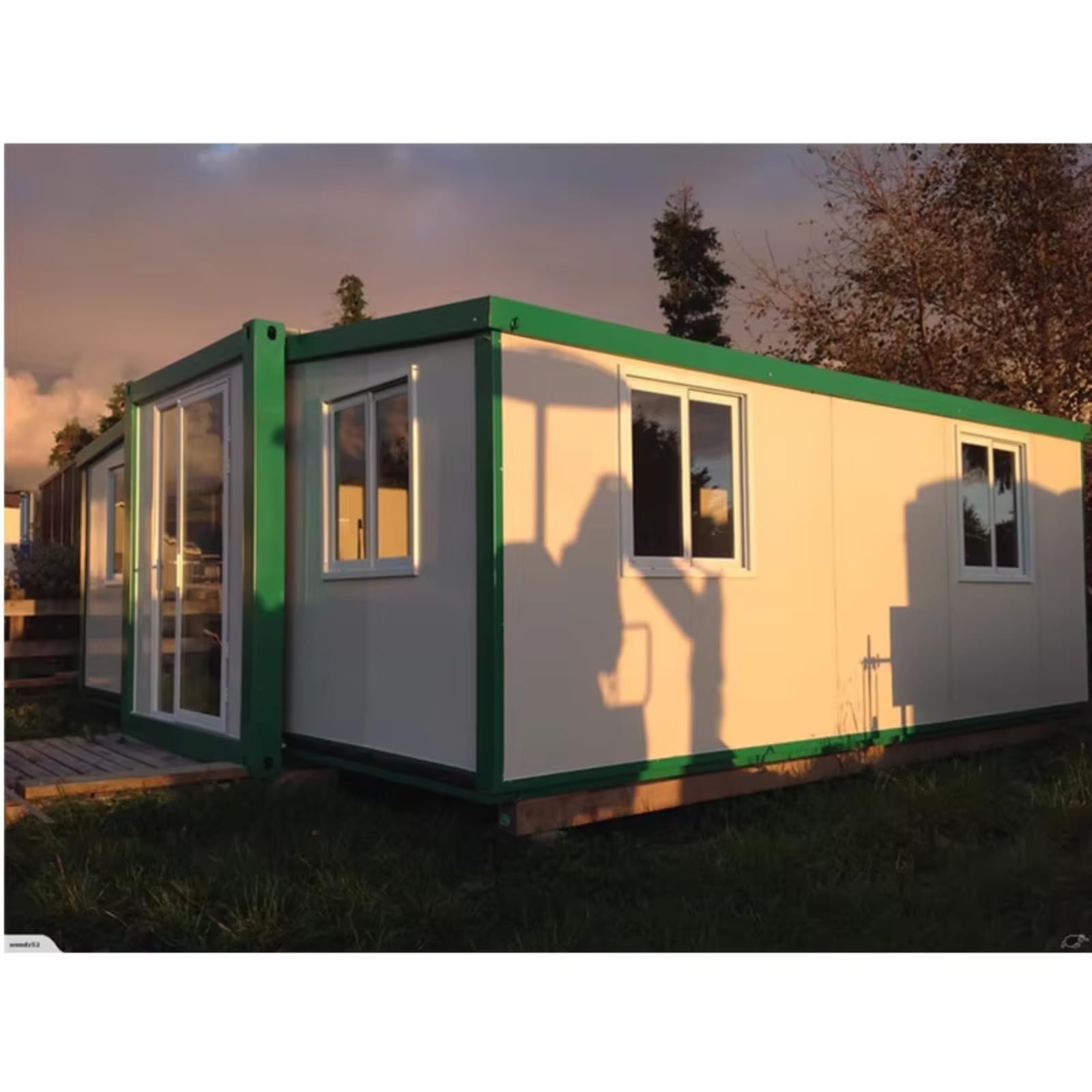 Expandable Food Container Set 4 Piece Foldable Prefabricated Prefab Home Modular House