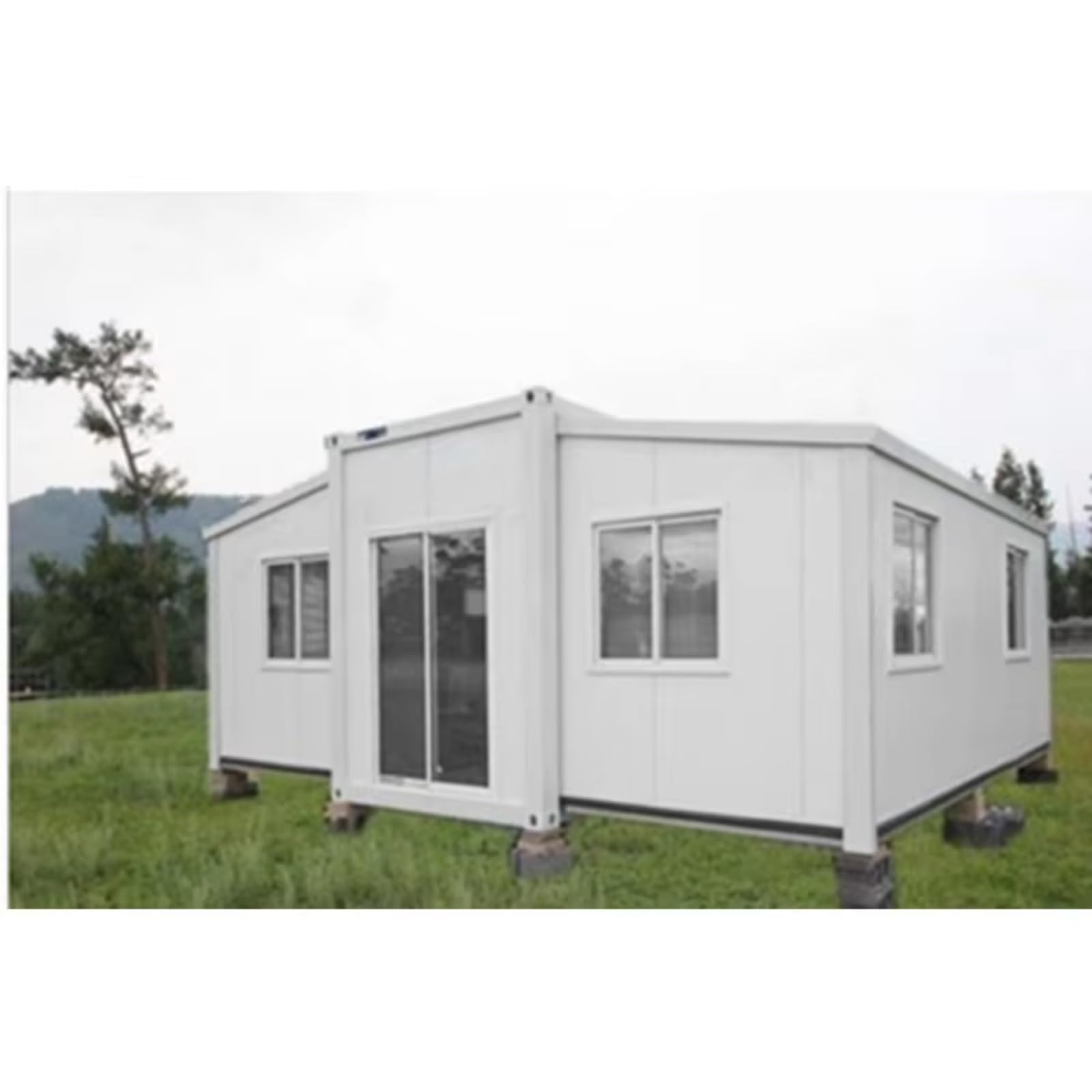 Expandable Food Container Set 4 Piece Foldable Prefabricated Prefab Home Modular House