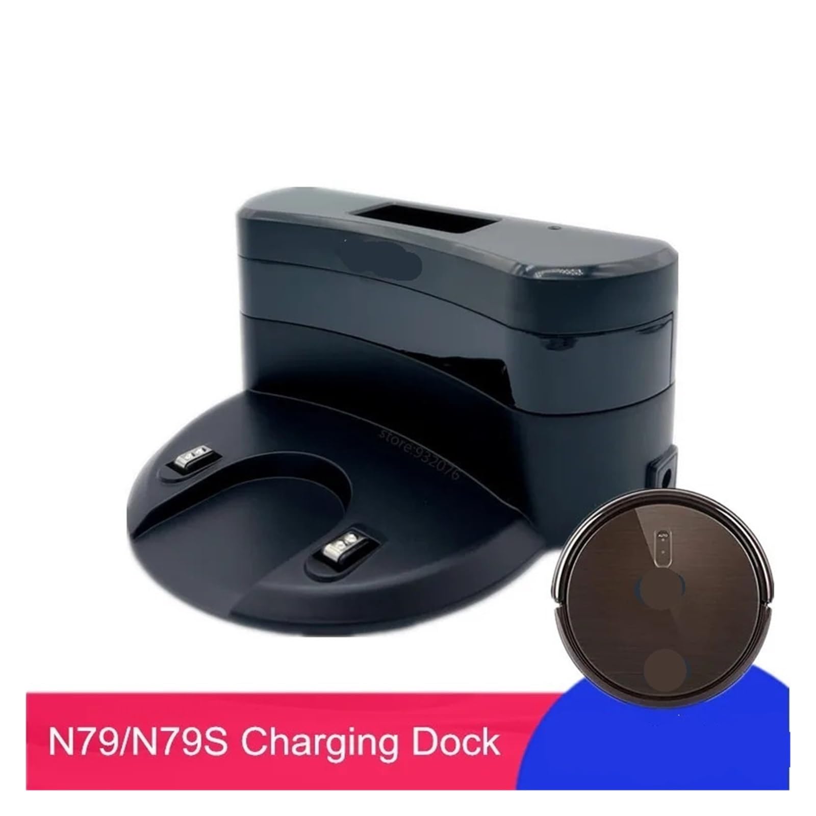 1pcs Charging Dock. Compatible for ECOVACS Deebot. U2 N79 N79S N79W+ N79SE 500 Robot Vacuum Cleaner Parts Charger Station(N79 Dock)