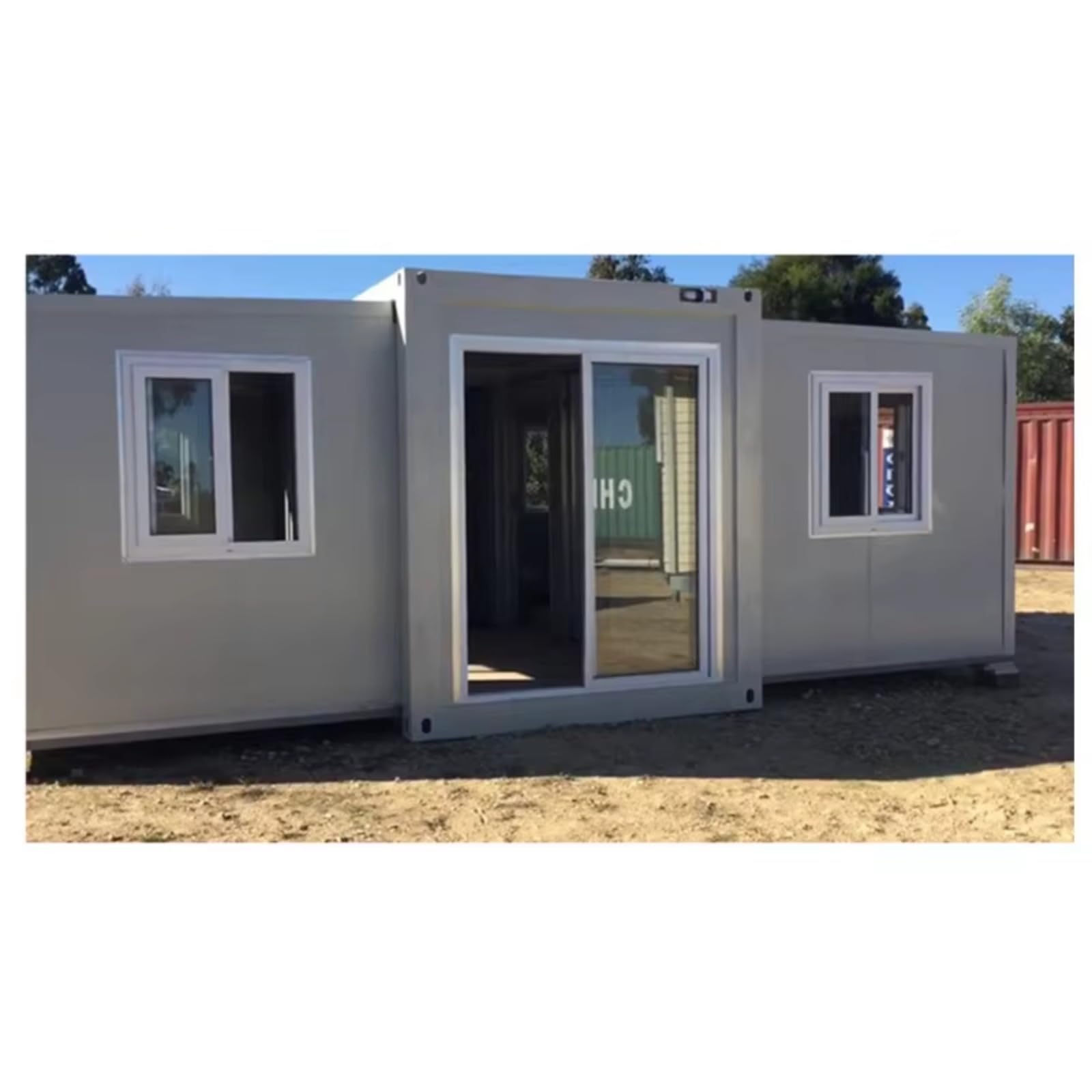 Prefab Foldable Folding Luxury Wood Villa Modern Housing Expandable Shipping Container kit Office Cabin Home House