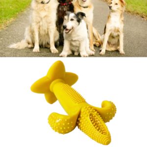 AYNEFY Dog Supplies Dog Toys On The Cob Dog Toy Corn Shaped Chewable Dog Toy Dog Toy Shaped Like Corn Corn Dog Dental Chew Toy Corn Cob Textured Dog Toy Corn Shaped Dog Chew Toy Corn