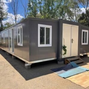 Prefab Foldable Folding Luxury Wood Villa Modern Housing Expandable Shipping Container kit Office Cabin Home House