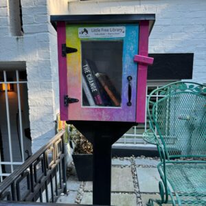 LITTLE FREE LIBRARY® Complete Bundle with Mini Library Kit, Mounting Post Kit Included, Made in America by The Nonprofit That Expands Book Access