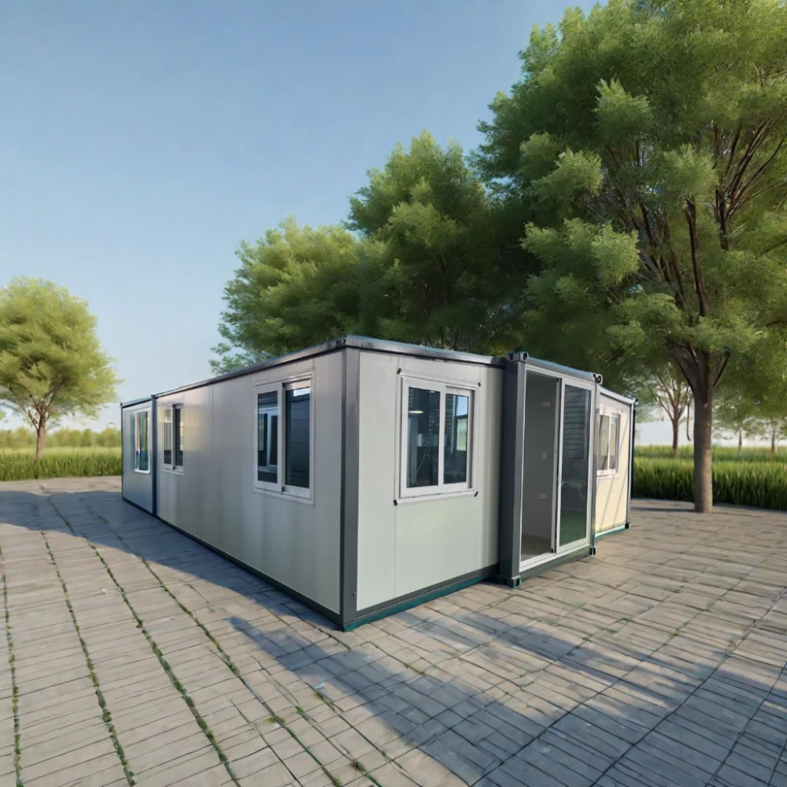 Prefab Office Or Living Room Foldable House Shipping Modular Extendable Container House