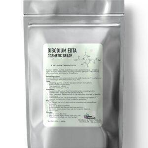 Talsen Chemicals Disodium EDTA Powder Cosmetic Grade 8 Oz / 226 Grams - Organic Chelating Agent for Industrial, Cosmetic & Laboratory - Edta Chelation Stabilizes Formulations & Enhances Performance