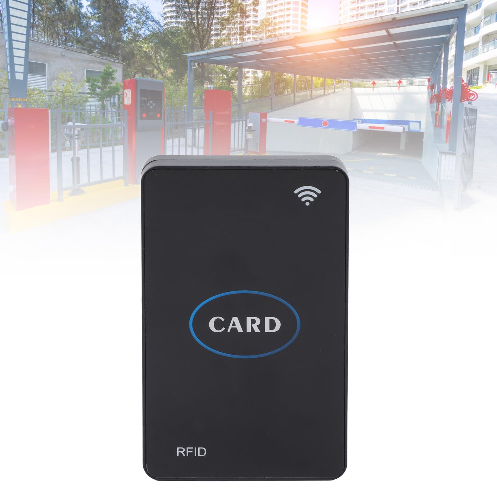 UHF Reader, USB Desktop Contactless Card Reader Writer 902MHz to 928MHz UHF Identification Card Reader Electronic Tag Access Control System