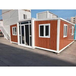 40ft 3 bedrooms luxury living prefabricated expandable folding container house