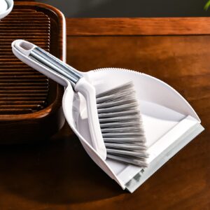 Lightning Deals of Today - Brush and Dustpan Set Dust Pan and Brush Set Clean Desktop Small Dustpan and Brush Set Desk Sweeping Household Combination Brush Handheld Broom and Dustpan Set