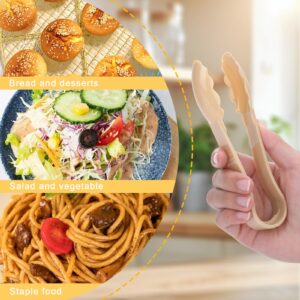 12 Pcs Plastic Tongs for Serving Food, Serving Tongs for Buffet, Tongs for Serving Food, Disposable Tongs for Serving Food, Plastic Serving Tongs, Small Plastic Tongs for Catering