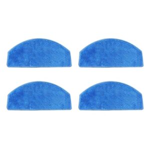 LCHONGMING 10pcs Microfibers Mop Pads Replacement, Compatible for Tikom,G8000 Pro Vacuum Cleaner Washable Mop Cloth Pads. mop Pads