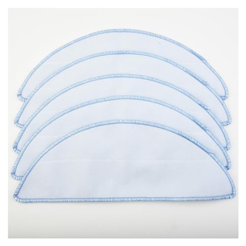 LCHONGMING 5PCS Mopping Pad,Compatible for Ecovacs,Compatible for DEEBOT,Compatible for OZMO,U2/U2 Pro. Robot Vacuum Cleaner Washable Cleaning Cloth Sweeper Replacement Parts.Mopping Pad