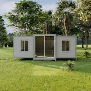 Gable Roof Standard Prefab Container House 40ft Expandable Container House Container Houses