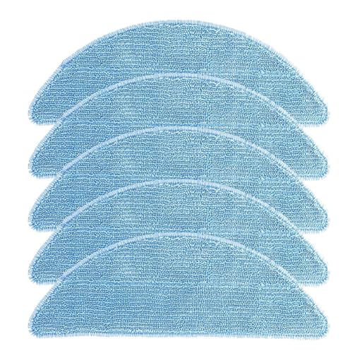 LCHONGMING 5PCS Mopping Pad,Compatible for Ecovacs,Compatible for DEEBOT,Compatible for OZMO,U2/U2 Pro. Robot Vacuum Cleaner Washable Cleaning Cloth Sweeper Replacement Parts.Mopping Pad