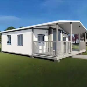 20Ft 30Ft 40Ft Light Steel Prefab Expandable Container House Portable Mobile Home Portable House to Live in with Terrace