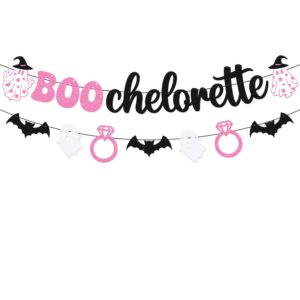 halloween bachelorette party decoration hallow boochelorette banner bride or die backdrop rip halloween gothic death bride to be bridal shower engagement wedding party decor