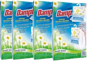 damp hanging moisture absorber, fresh scent bag (8 pack)