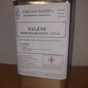 UniClean America Xylene - (dimethylbenzene) Xylol - HIGH Purity - Made in USA - 1 Liter / 34 fl oz