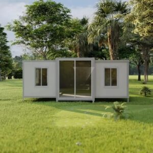 Expandable Container House Solar Prefabricated 20ft Office Folding Container House