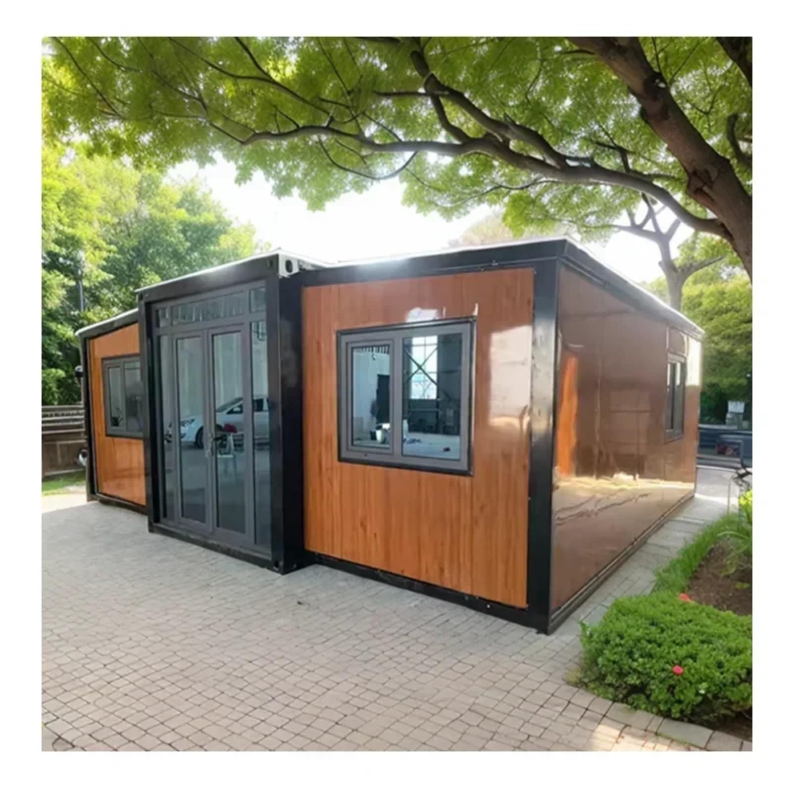 3 Bedroom Luxury Prefab Expandable Container House 20FT 30FT 40FT Folding Expandable House