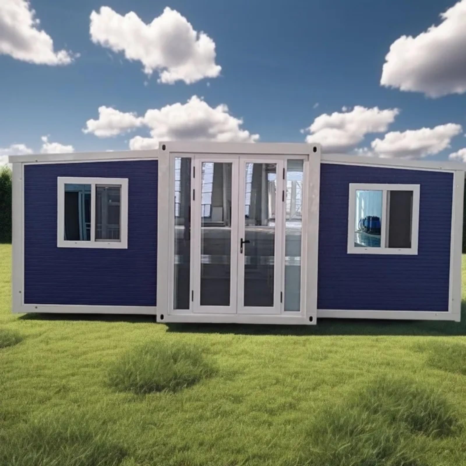 20ft 40ft Quick Install Cabin House Living Container Homes Extended Expandable Container House Prefab from House Prefab Factory