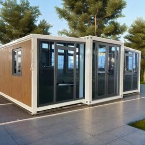 Folding Prefabricated House Expandable Bedroom Villa Outdoor Use Prefab