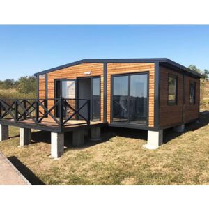 20 40ft Prefab Hotel Folding Container Homes Expandable Container House