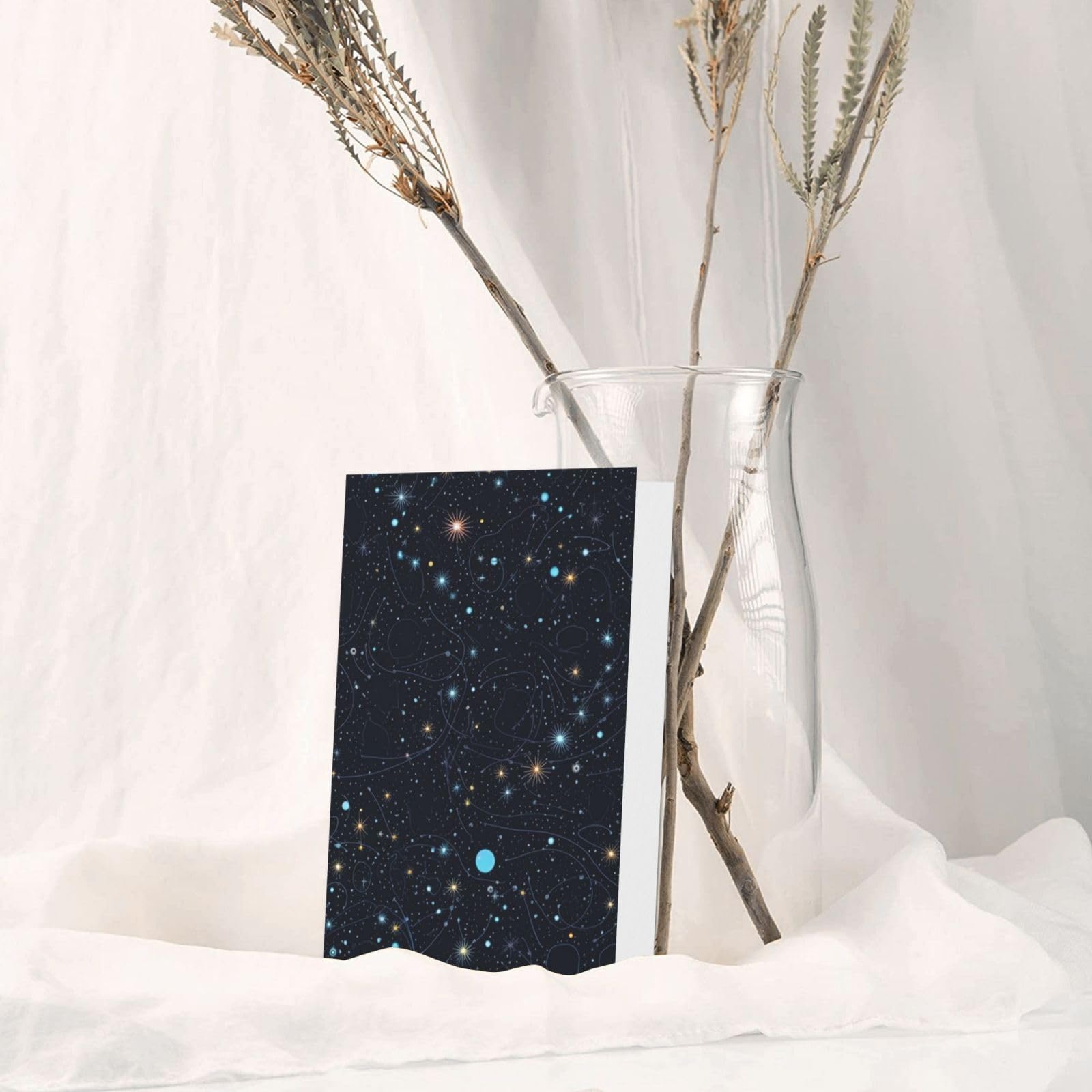 Greeting Cards with Envelopes Half-Fold Blank Cards Constellation Star Clusters Galaxies Greeting Cards Thank You Cards Happy Birthday Cards Note Cards for Graduation Holiday Wedding Invitations 4 x 6 inch