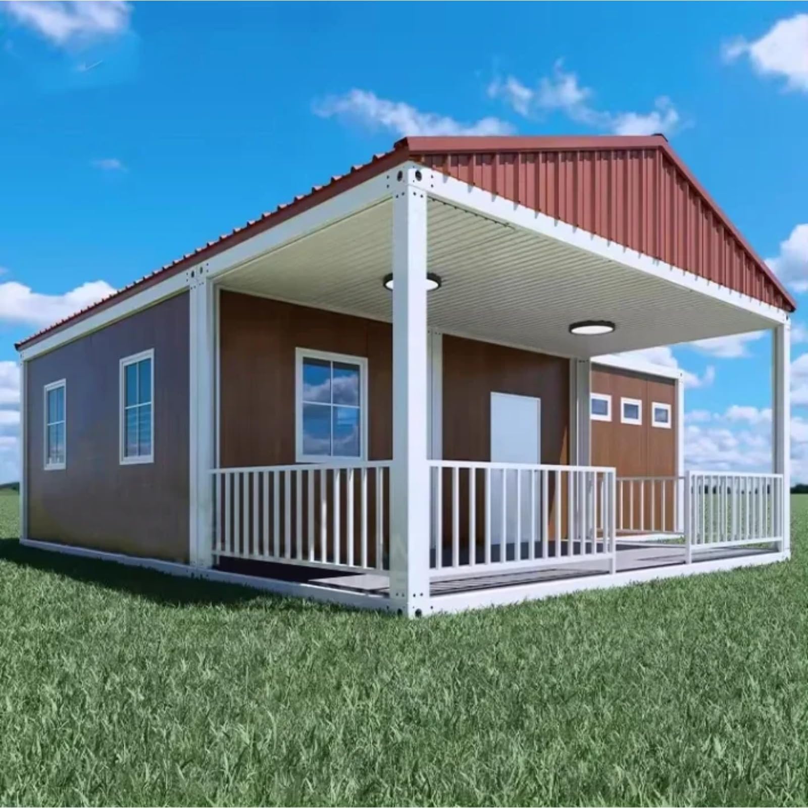 3 Bedroom Luxury Prefab Expandable Container House 20FT 30FT 40FT Folding Expandable House