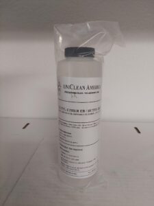 uniclean america butyl ether eb - glycol ether eb - butyl glycol / 2- butoxyethanol/ethylene glycol mono butyl ether 99.9% - made in usa - size: 16 fl oz