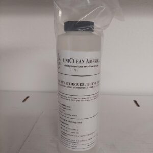 UniClean America Butyl Ether EB - Glycol Ether EB - Butyl Glycol / 2- butoxyethanol/Ethylene Glycol Mono Butyl Ether 99.9% - Made in USA - Size: 16 fl oz