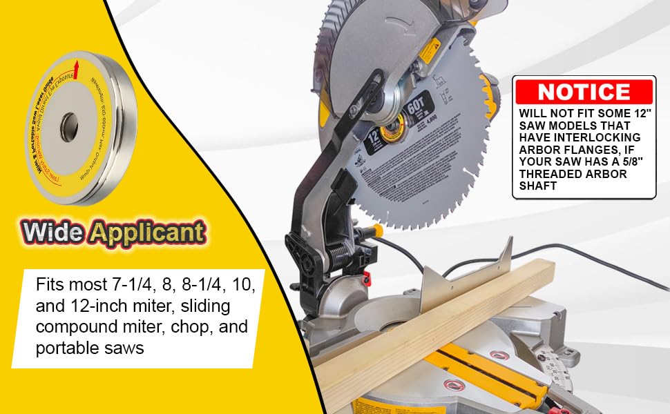 Miter Saw Laser Guide, Miter Saw Laser Attachment for Miter and Portable Saw