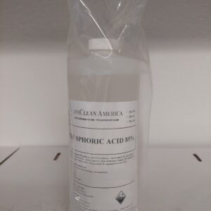 Phosphoric Acid 85% I H3PO4 85% Solution I for All Acid Cleaning I Rust Remover I LimeRemover I Scale Remover I Safe to Used on Most Metals - Made in USA - Size: 16 fl lz