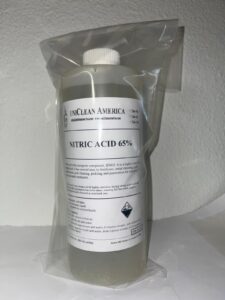 nitric acid 65% i hno3 65% solution i for acid treamtment of stainless steel pickling & passivation i metal treamtent for rust remover & scale remover of ss i made in usa - size: 128 (4x32) fl lz