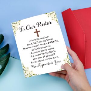 Pastor Appreciation Cards, Pastor Appreciation Gifts, Pastor Appreciation Gifts for Men, Appreciation Thank You Cards for Pastor, Ordination card, Pastor Anniversary Birthday Card, Christmas Stockings