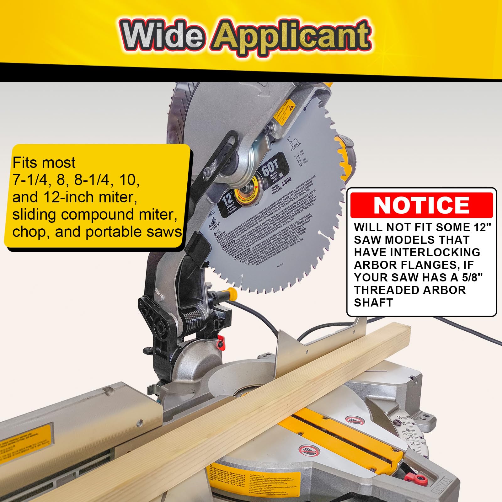 Miter Saw Laser Guide, Miter Saw Laser Attachment for Miter and Portable Saw