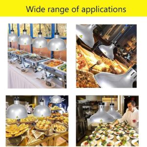 Commercial Food Heaters, Heating Lamps, Telescopic Hoses, Food Heating Lamps, High-Power Hotel Commercial Kitchen Equipment, Restaurant Supplies, Color AC