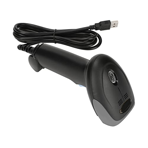 Barcode Scanner USB Barcode Reader with Fast Imaging, Ergonomic Global Image Transmission for Mobile Payment and Retail