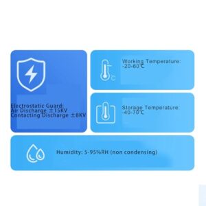 Handheld Barcode Scanner Colorful Screen Data Terminal IP65 for Various Environments