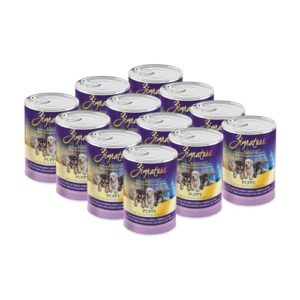 Zignature Puppy Formula Wet Dog Food 13oz can, Case of 12