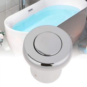 Air Button Switch,Waterproof Air Pressure Bath Switch, Tub Spa Massage Bath Garbage Waste Disposal Toy Air Switch Push Button