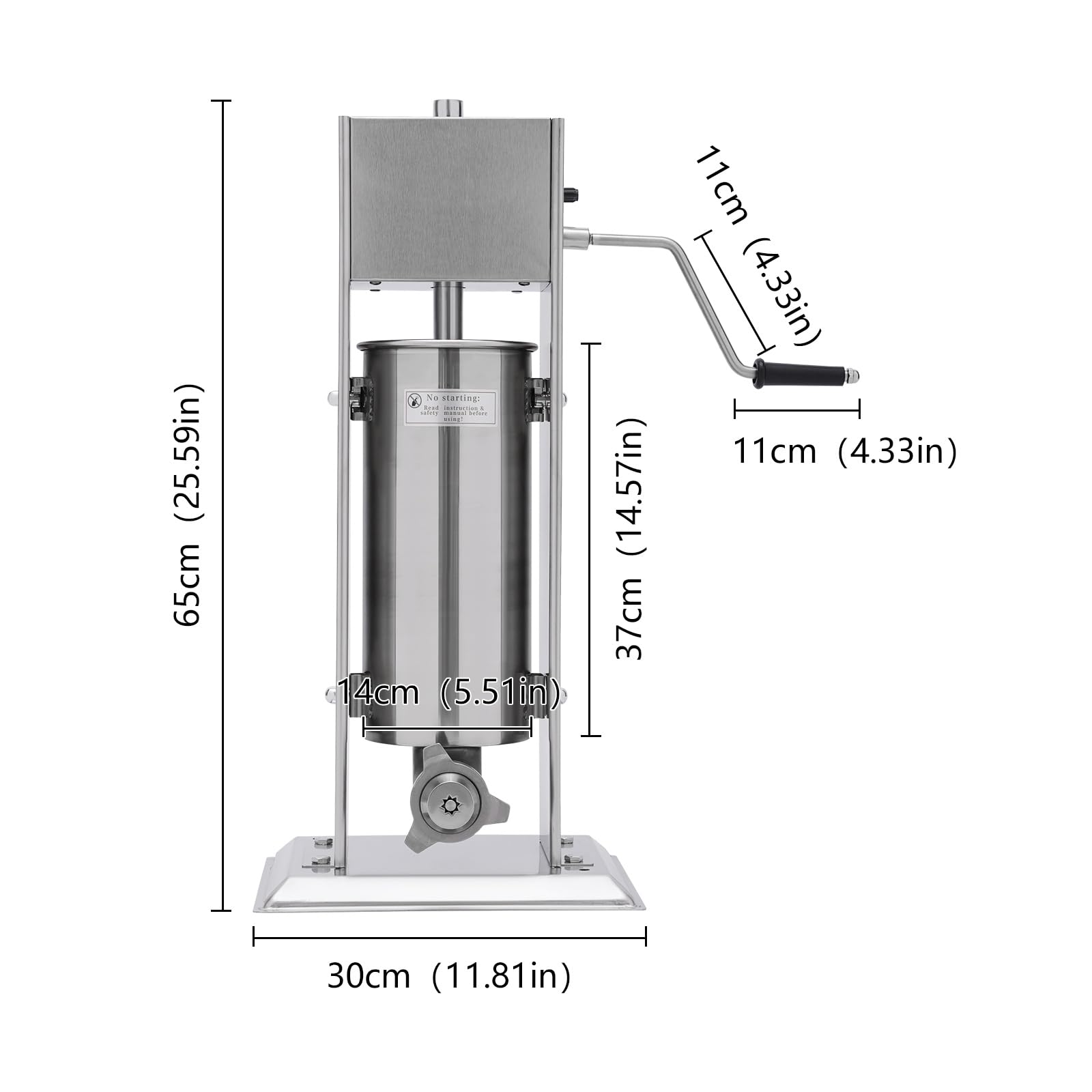 Manual Churros Machine, Commercial Manual 5L Latin Fruit Machine, 4 Nozzles Vertical Stainless Steel Manual Donut Churrera Churro Maker Machine for Home Restaurants Bakeries Cafeterias