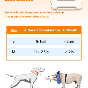 Blind Dog Bumper Halo,Harness Guiding Device for Blind Dog,Pet Anti-Collision Ring for Protective&Build Confidence,Blind Dog Accessories